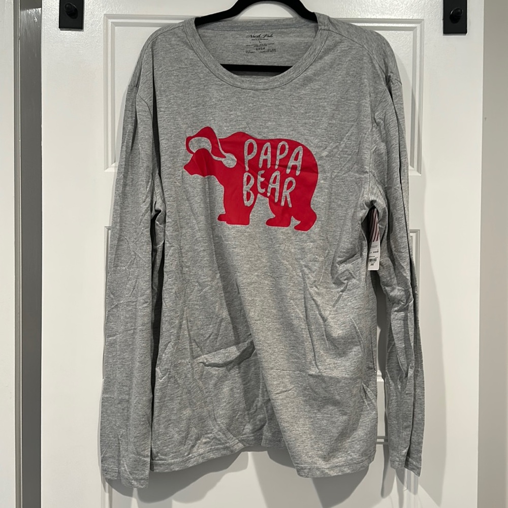 Papa Bear Crew Neck Shirt